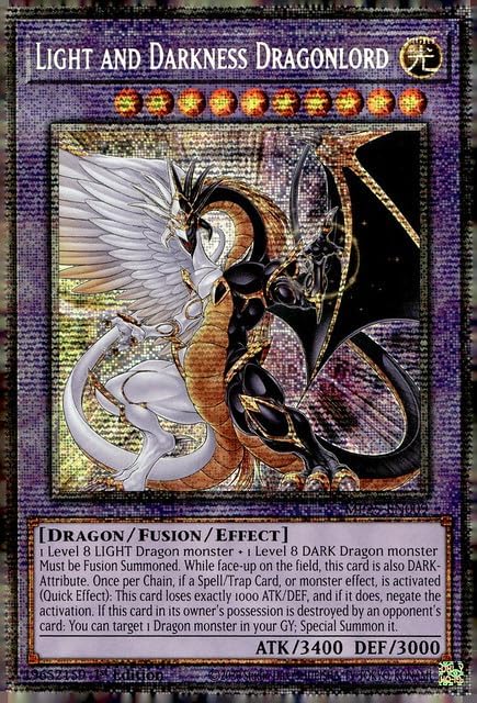 Light and Darkness Dragonlord - MP25-EN009 - Starlight Rare - 1st Edition
