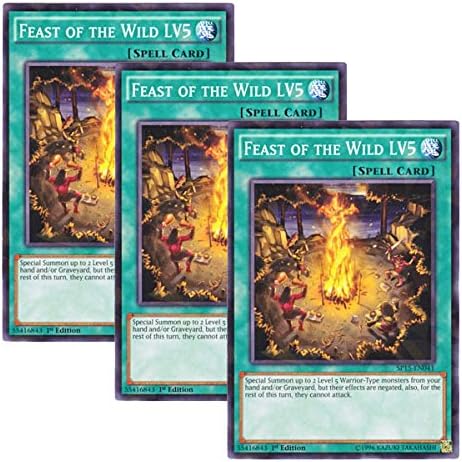 Yu-Gi-Oh! Feast Of The Wild LV5 Card - Star Pack ARC-V 1st Edition Common