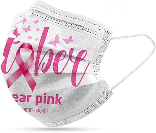 Miniatura 7 de 50 máscaras faciales desechables de Navidad para adultos, 3 capas de copo de nieve suave, transpirable, para hombres y mujeres, vacaciones al aire