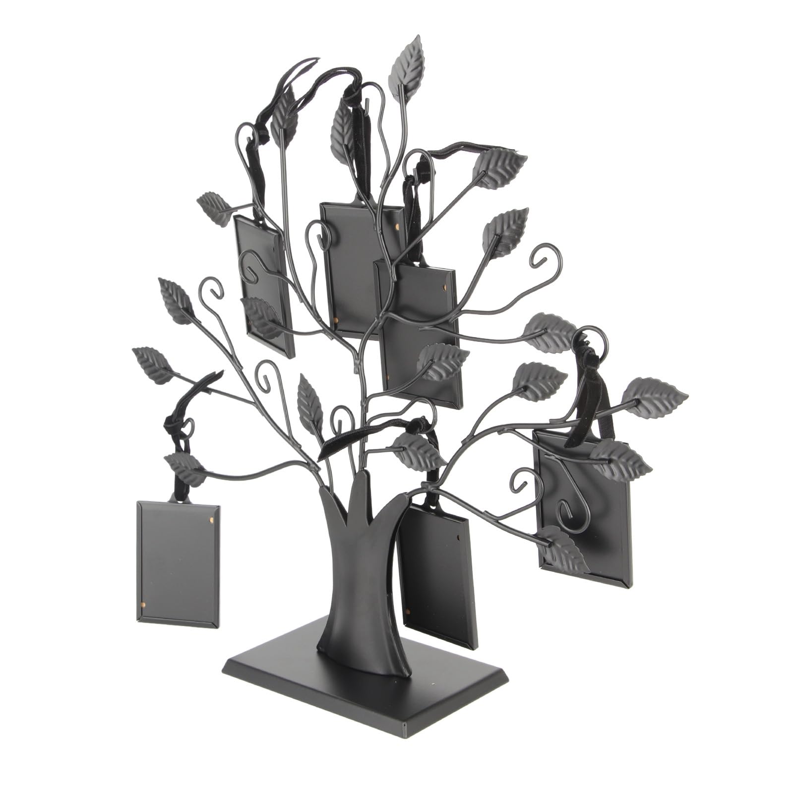 Yctze Albero Portafoto per Famiglie Alla Moda con Cornici Multiple Sospese per Decorazioni Domestiche e Collage Estetici da Parete (S Con 6 cornici per foto da 6,4 x 4,6 cm)