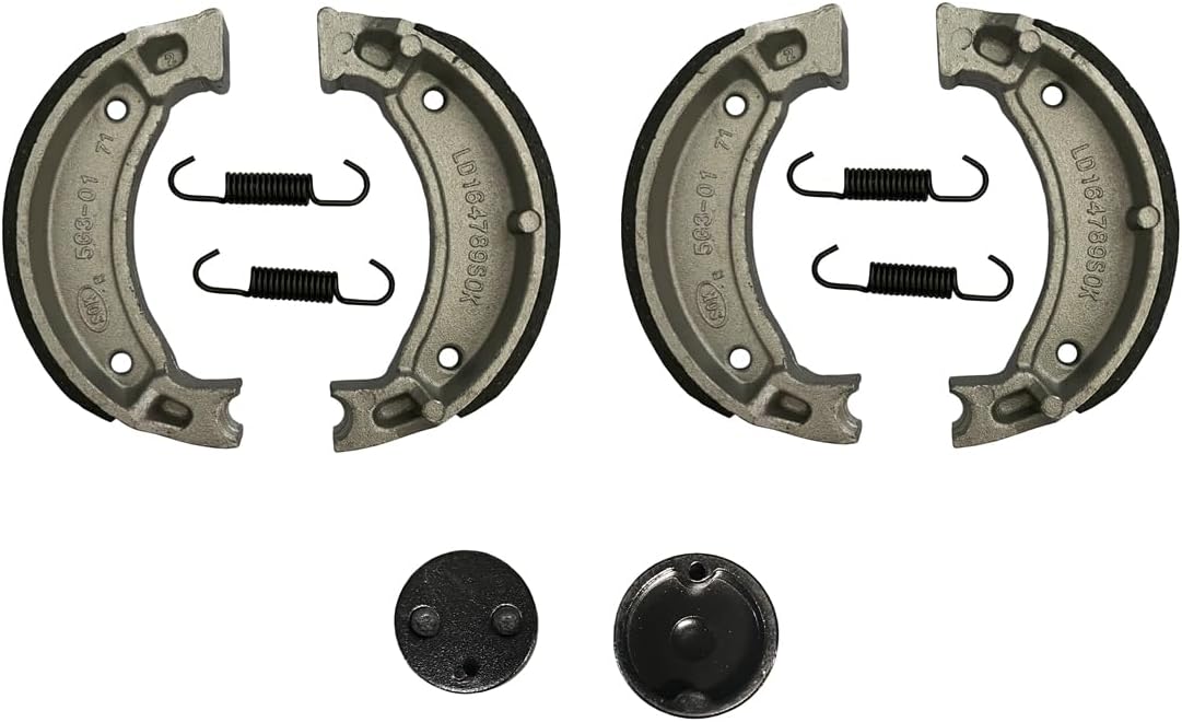 Front Brake Shoes & Rear Brake Pads, for Yamaha Blaster 200 fits 1988-2002 YFS200