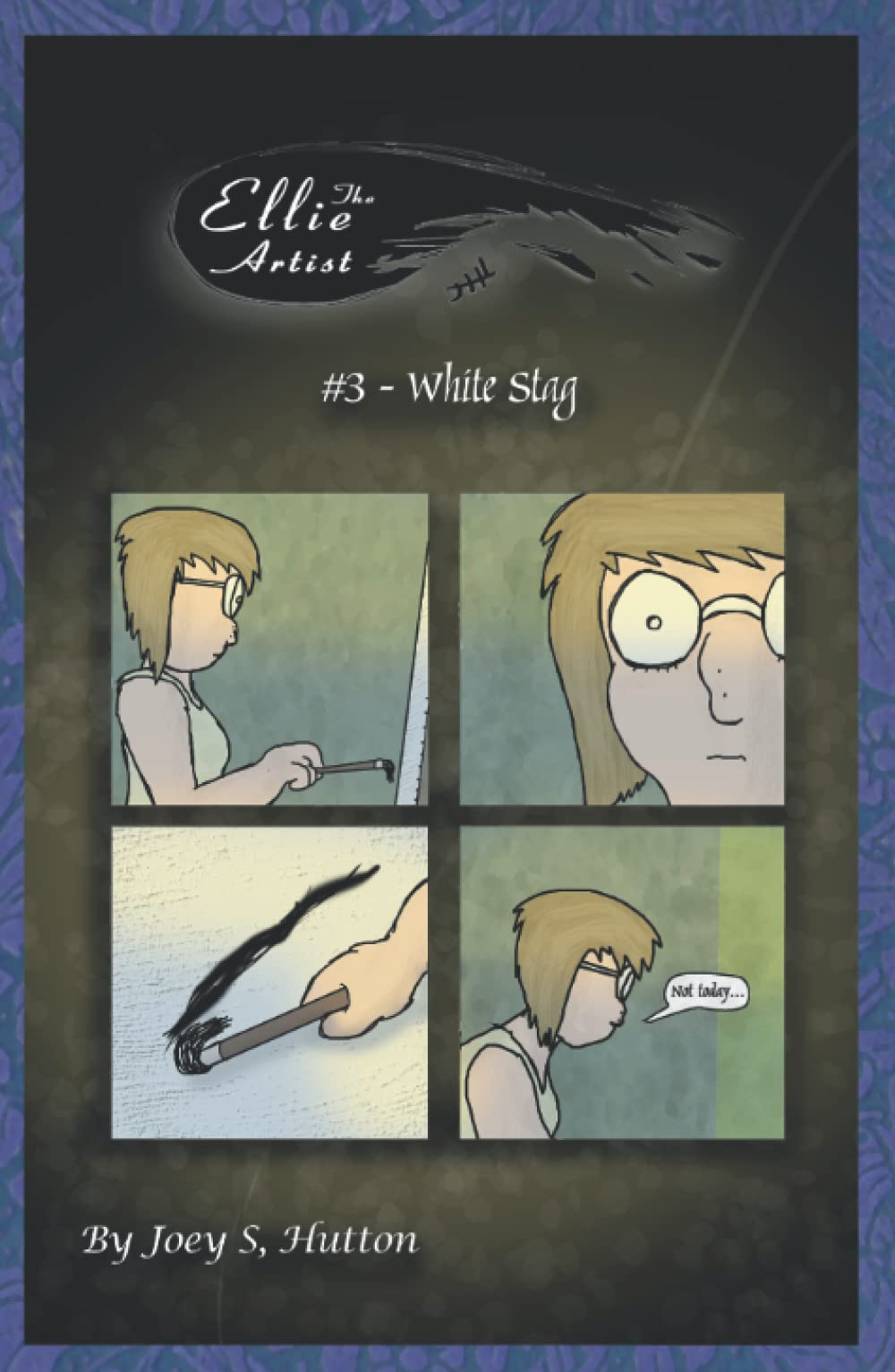 Ellie The Artist #3: White Stag