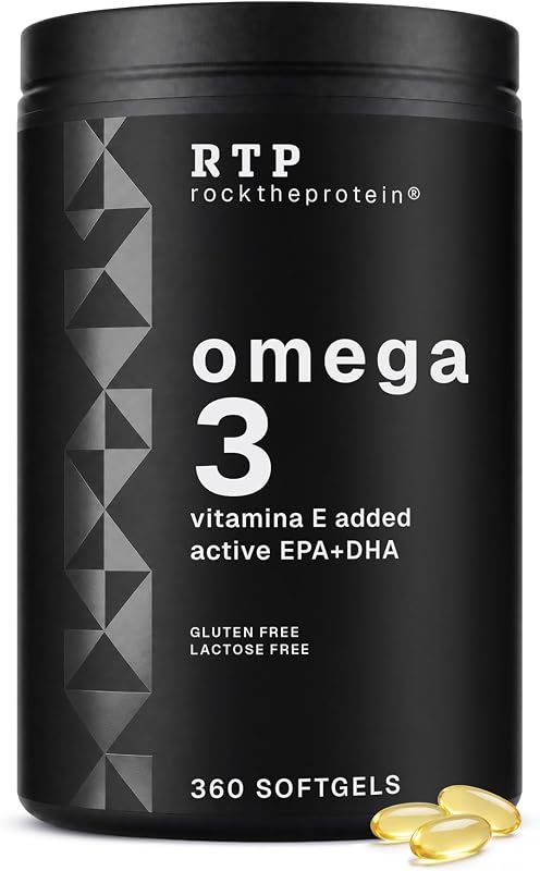 Rock The Protein Omega 3 2000 mg con Vitamina E