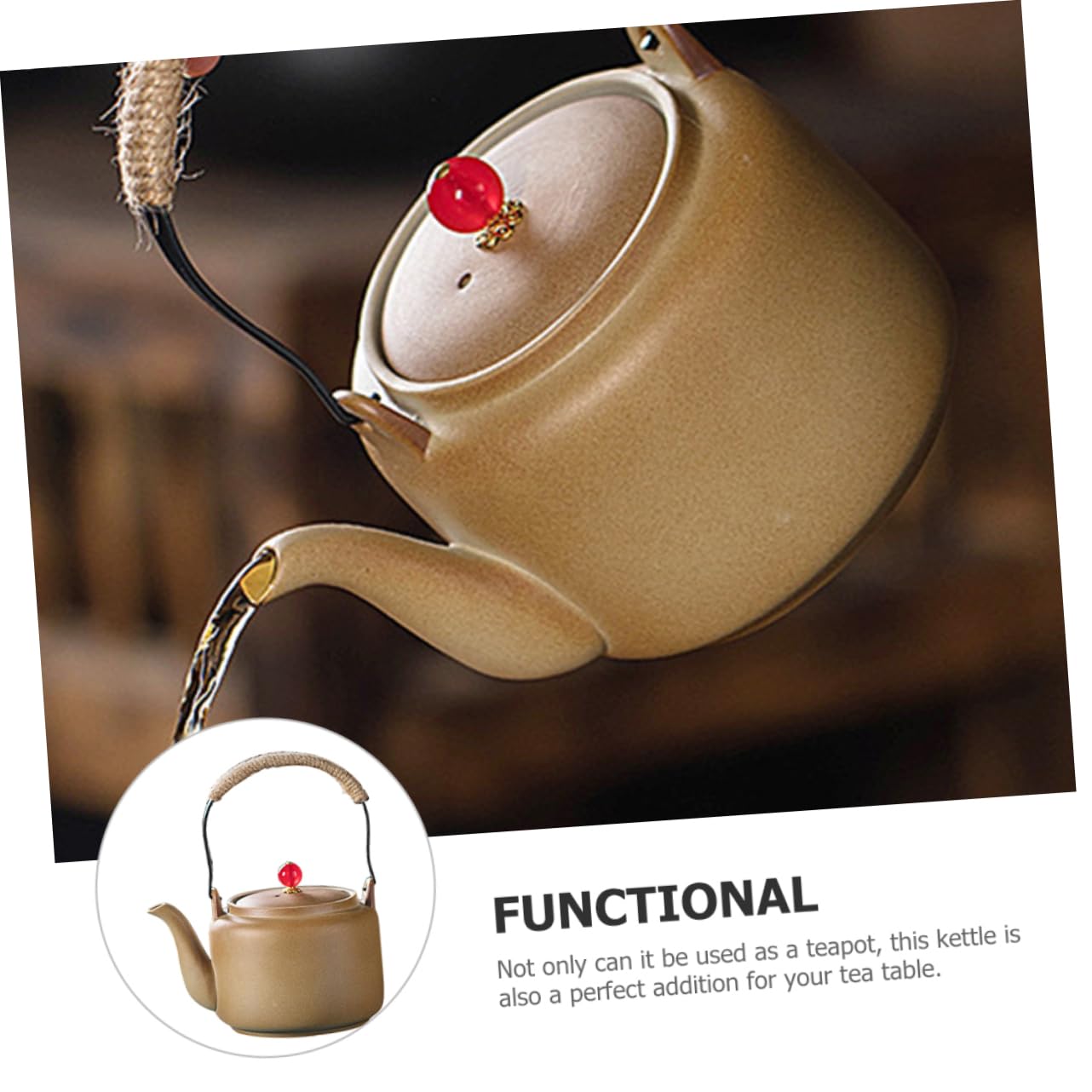 Hemobllo 2piezas Tetera De Vintage Para Hervir Agua Tetera Grande De Capacidad Utensilio De Cocina Para Hogar Para Infusiones De Té Diseño Tradicional y Funcional