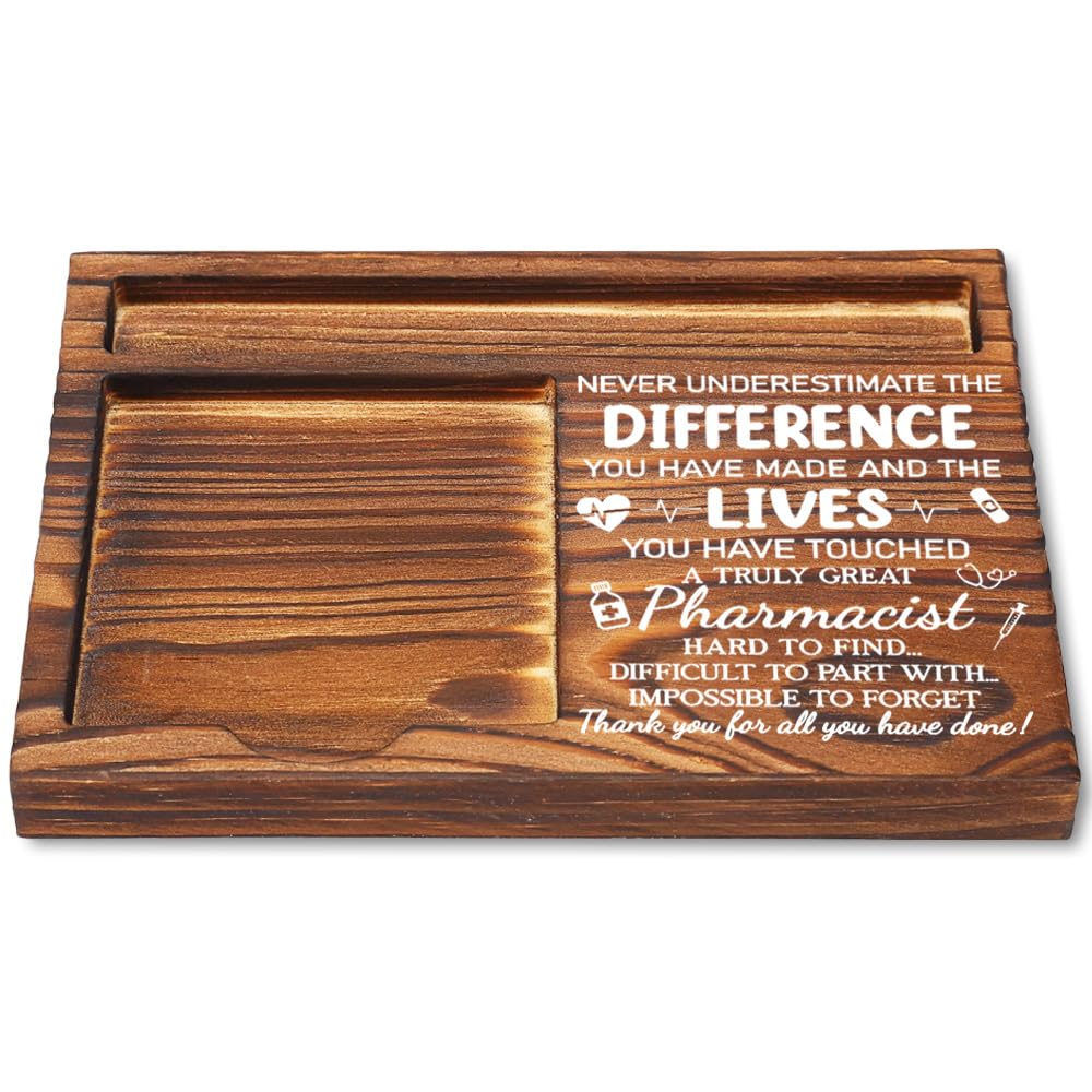 Pharmacist Gifts for Women, Men, Pharmacist Appreciation Gifts, Pharmacist Thank You Gifts, Best Pharmacist Office Desk Decor Gifts Self-Stick Note Pad Holders YB405