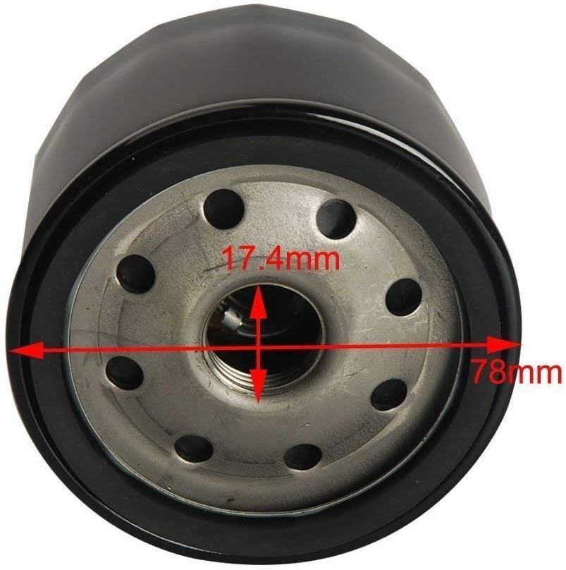 HIFROM Replace Fuel Filter Oil Filter with Air Pre Filter replacement for Kawasaki FR651V FR691V FR730V FS481V FS541V FS600V FS651V FS691V FS730V 4-Cycle Engine (2 Set)