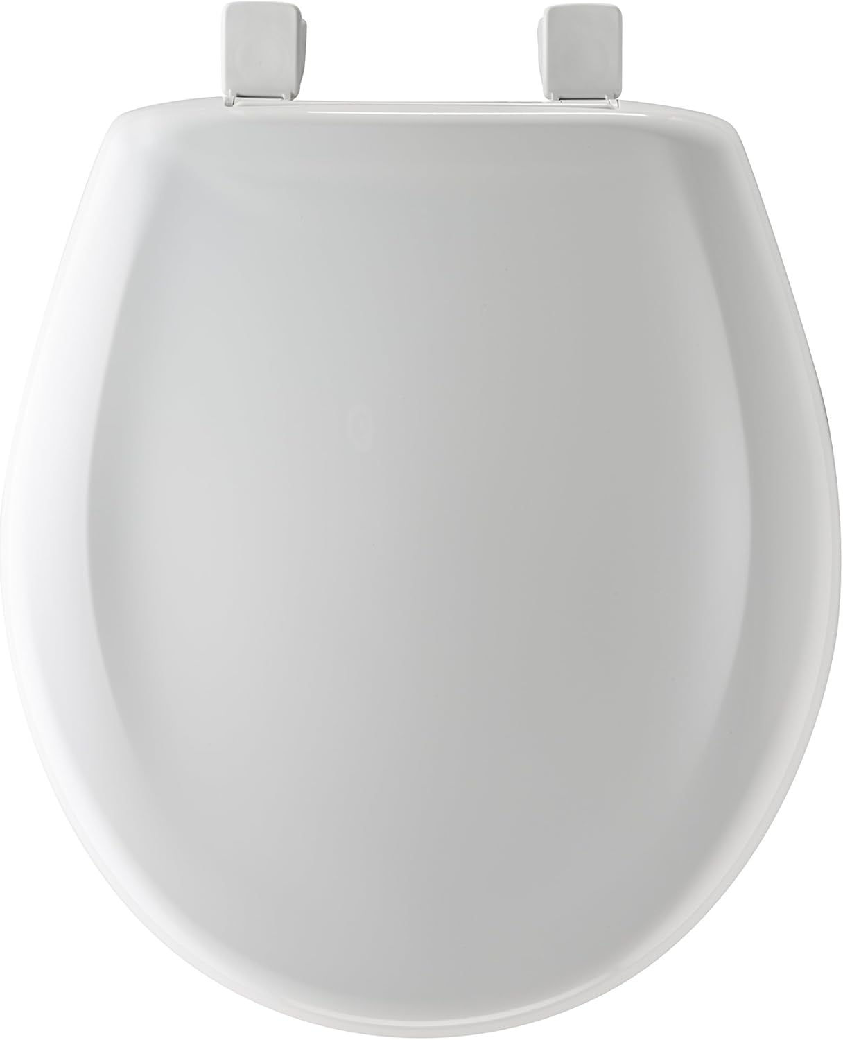 MAYFAIR Toilet Seat will Slow Close and Never Come Loose, ROUND, Long Lasting Plastic, White, 20SLOWE