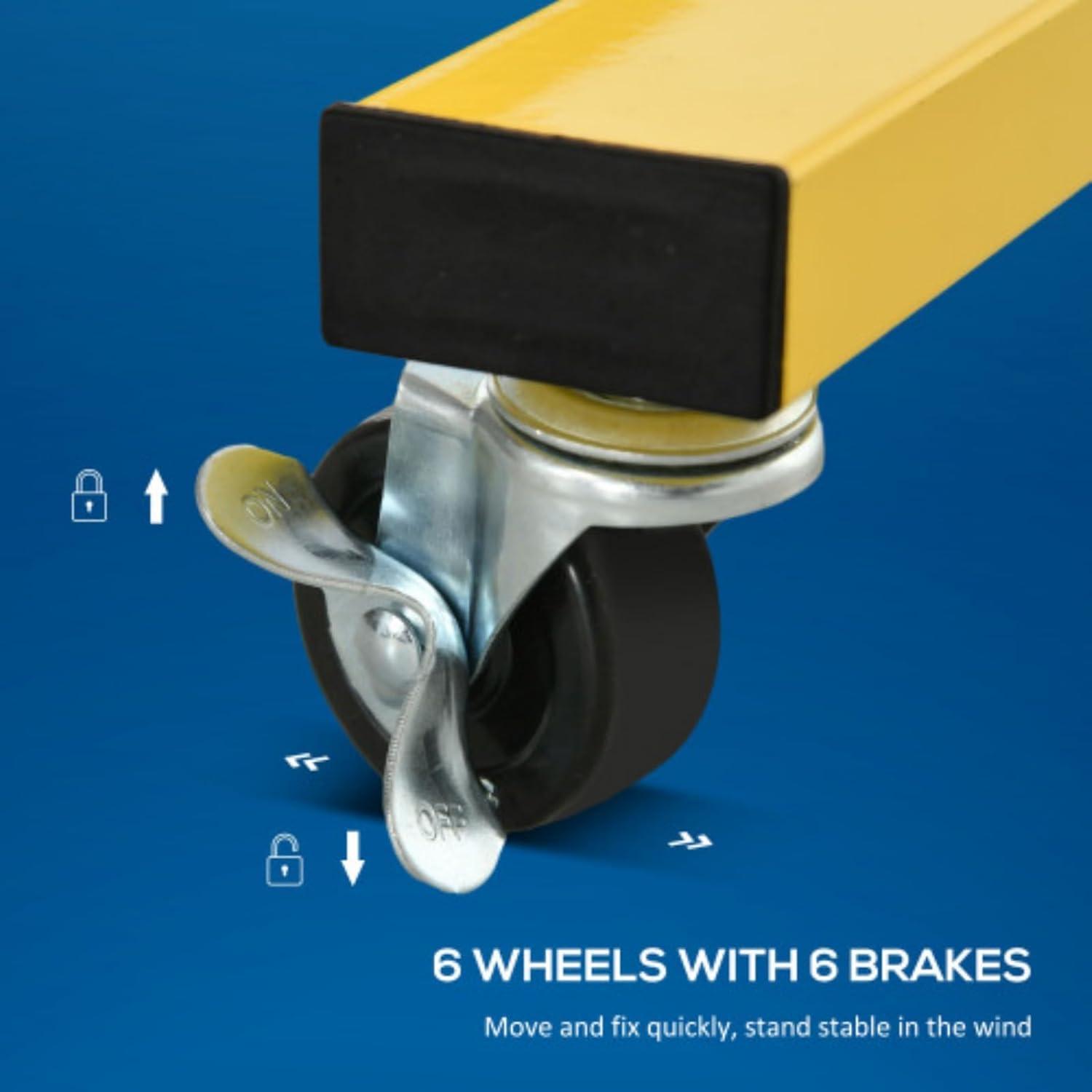 Pickleball Set, 22-Foot Portable Lane Pickleball Net, Badminton Net with Net, Court Markers and Wheels, with 4 Pickleball Paddles, 8 Pickleballs and 1 Carrying Bag