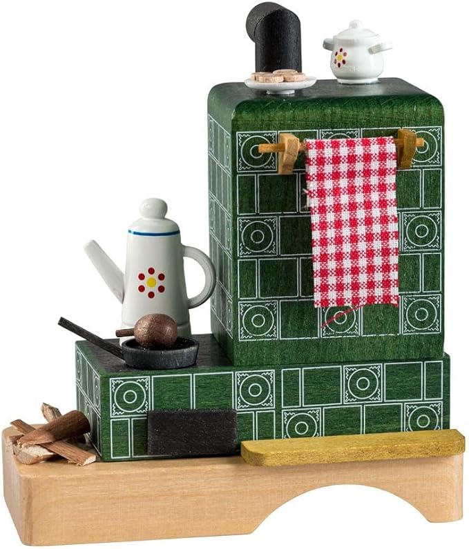 Räuchermann Erzgebirge Richard Glässer Seiffen Rauchmann Rauchofen mit Herd, 37061 Räuchermann Erzgebirge Richard Glässer Seiffen Rauchmann Rauchofen mit Herd, 37061