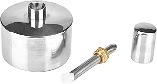 400ml Stainless Steel Thickened Alcohol Burner Explosion-Proof with Screw and Wick Chemistry Dental Lad Lamp