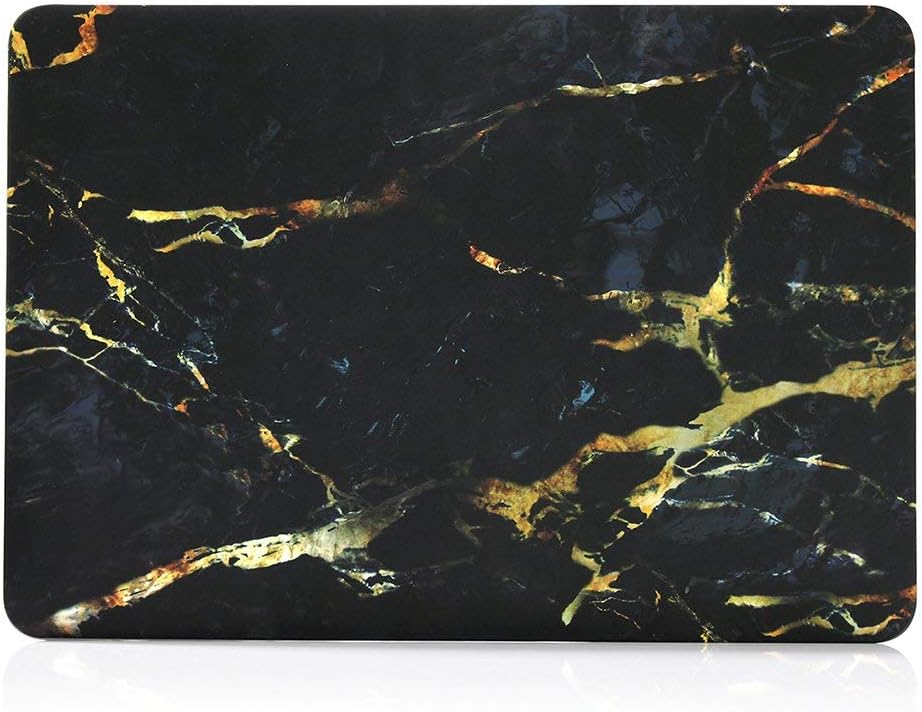 3 in 1 Marble Pattern Hard Case with Keyboard Cover Screenguard Compatible with MacBook Pro 13 Inch with Touch Bar Model:A1706 A1989