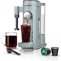 Vista 12 de Ninja Cafetera Una sola porción Prepara con cápsulas de café y molidos Compatible con cápsulas de café K-Cup 4 estilos de preparación