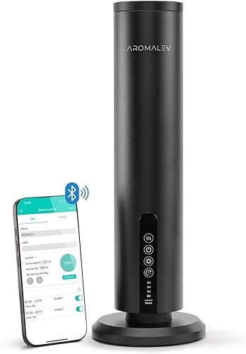 Difusor de aceite esencial inalámbrico y sin agua para el hogar, la oficina y la habitación grande, difusor de aroma de aromaterapia recargable,