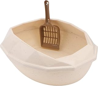 POPETPOP 1pc Pet Supplies Cat Litter Furniture Pooper Scooper Cat Toilet Training Kit Pet Stuff Litter Pan with Scoop XL Furniture Salve Pet Cat Litter Toilet Cat Basin Suite Large Travel