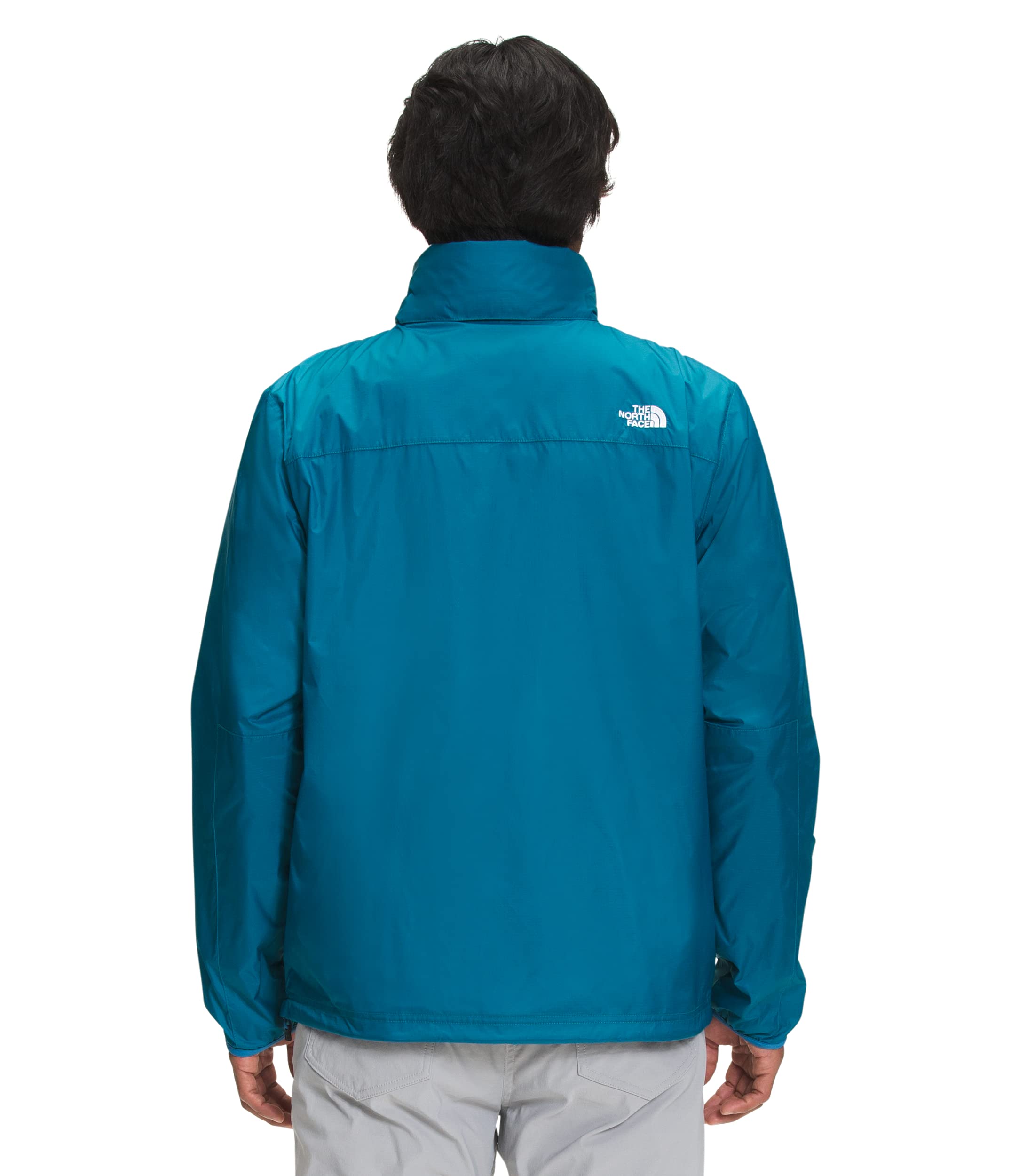 The North Face Alamosa Wind Jacket Banff Blue LG at Amazon Men