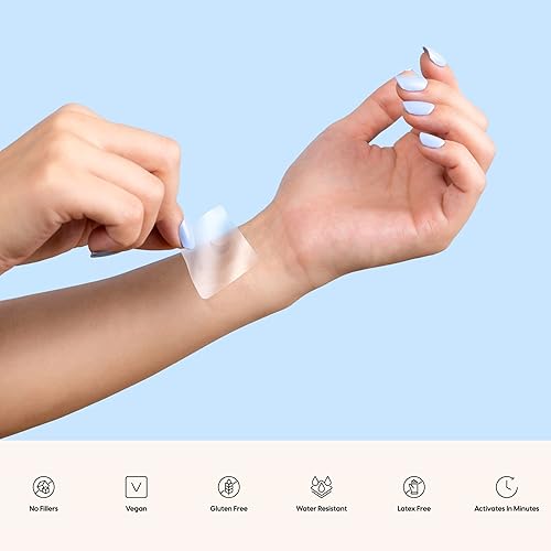 Miniatura 5 de The Patch Brand Parches para dormir  Apoya el sueño reparador con melatonina, raíz de valriana y B6  Parches naturales de vitaminas y minerales a