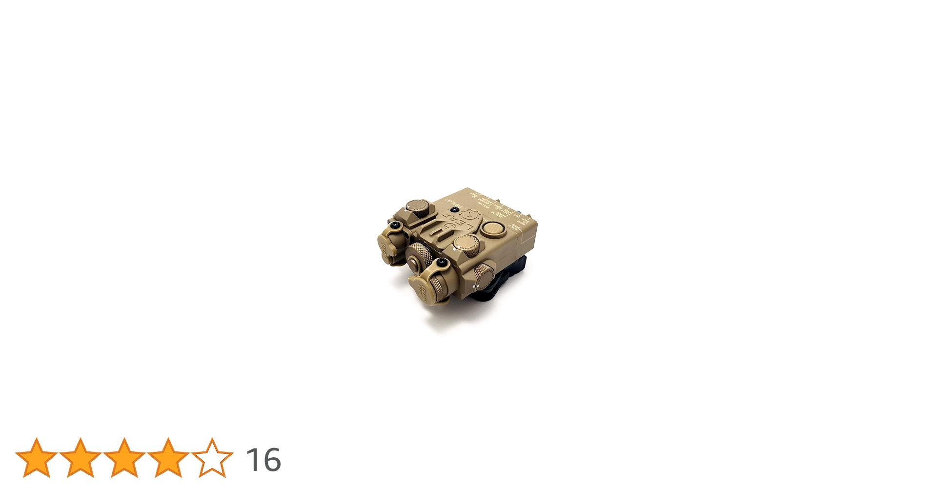 最終値下げ　G&P DBAL-A2 FDE Amazon | SOTAC-GEAR DBAL-A2 - AN/PEQ-15A タイプ LEDライト