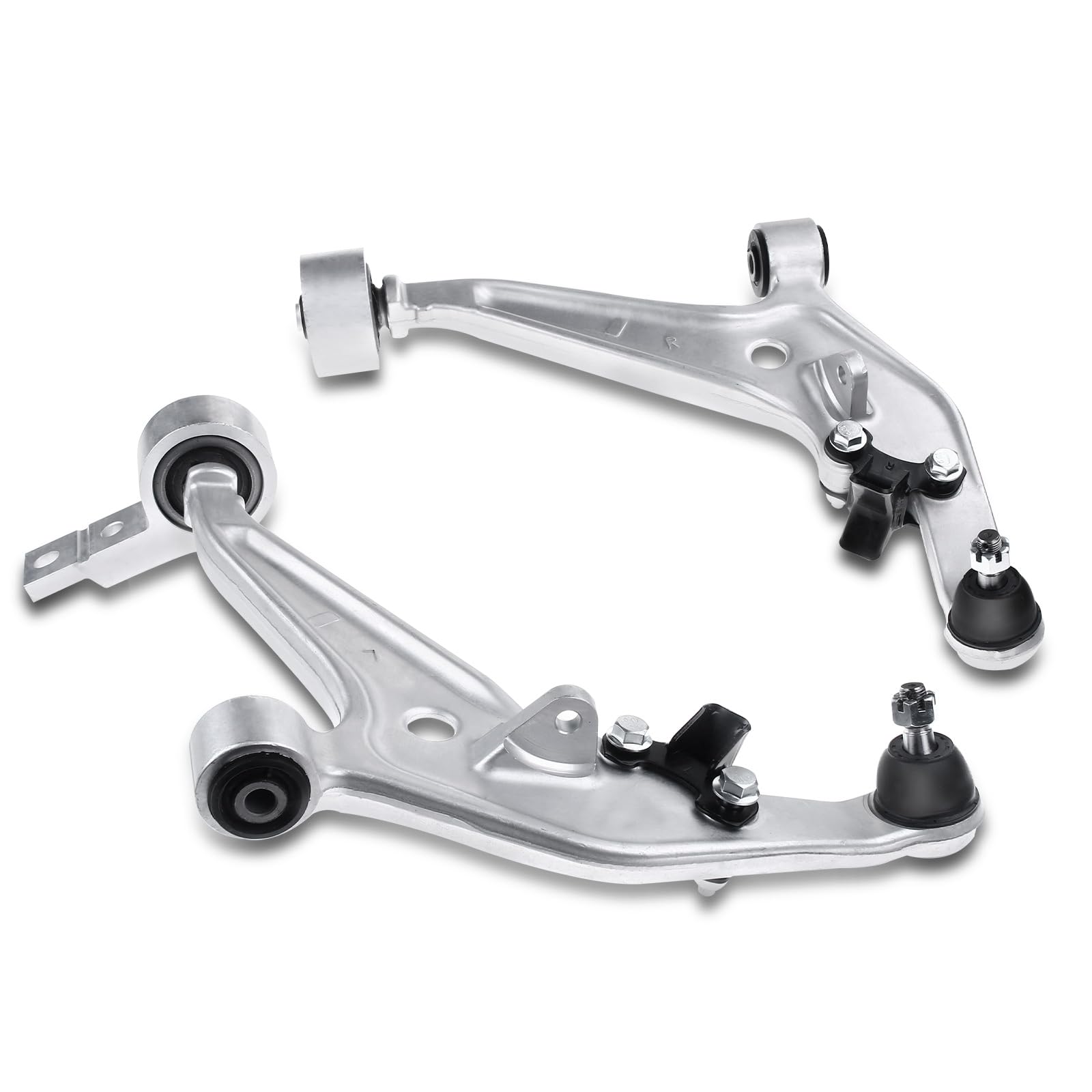 Frankberg 2x Brazo transversal Suspensión de rueda Parte delantera izquierda Derecha Compatible con X-Trail T30 Replace# 545018H31A,545018H310