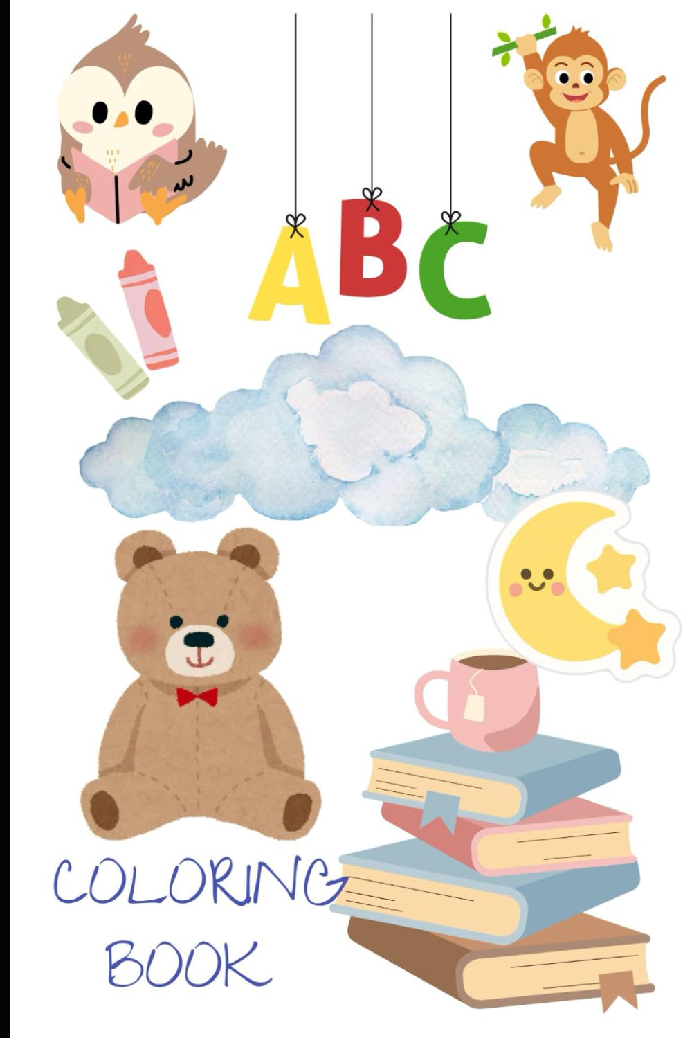 My ABC colouring book