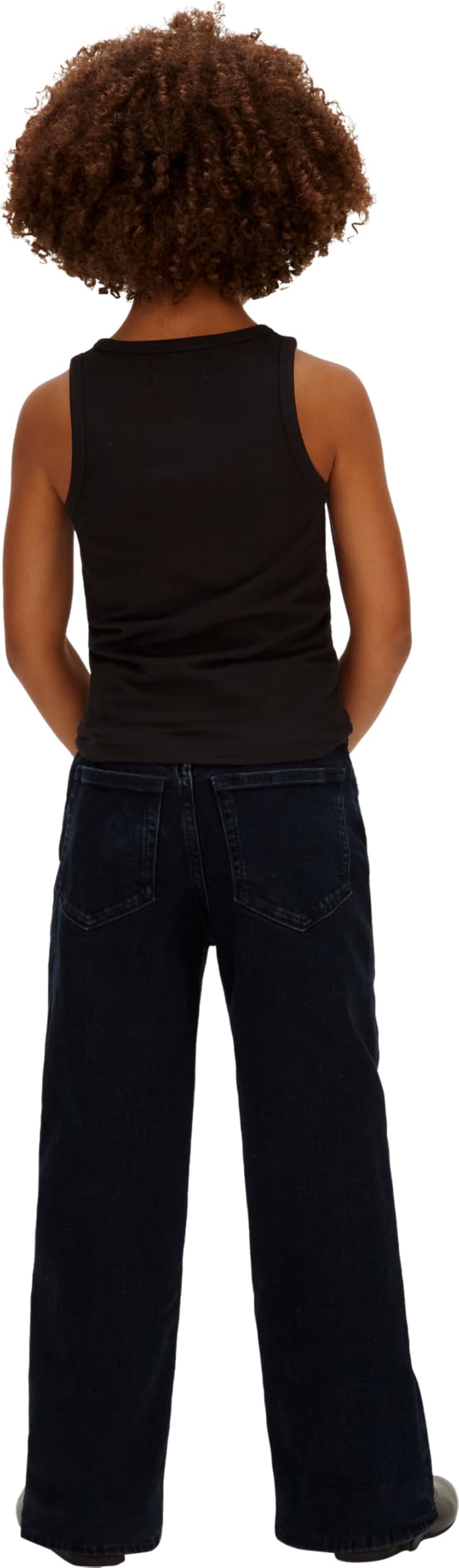 Calvin Klein Mädchen Ck Logo Tank Top Lvcksjb10g Tanktop