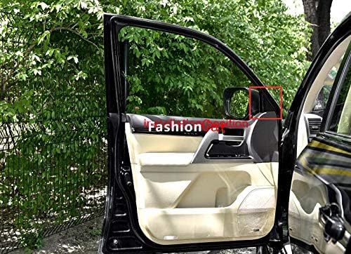 Front door Inner triangle cover trim For Toyota Land Cruiser LC200 08 09 10 11 12 13 14 15 16