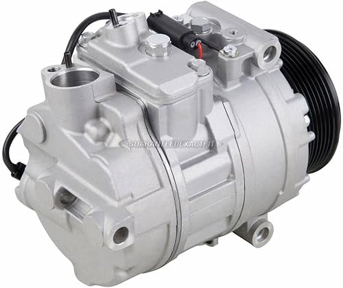 Miniatura 2 de Compresor de CA y embrague de AC para Mercedes S430 CL500 C230 CLK320 S350 C320 ML500 C240 ML350 S55 SL55 E500 S500 E320 C280 - BuyAutoParts 60-0