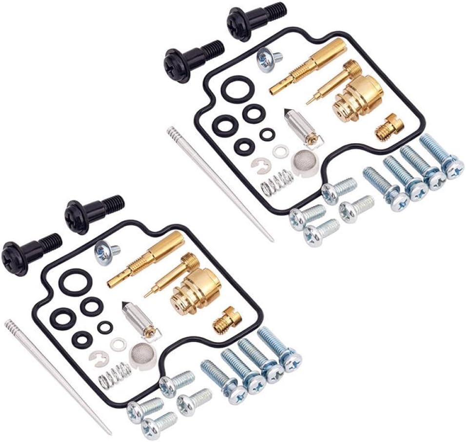 1 2 4 Sets Motorcycle Carburetor Rebuild Repair Tool Compatible With Automotive Motorcycle Parts XVS11 XVS1100 V Custom XVS11A XVS1100A(4 sets)