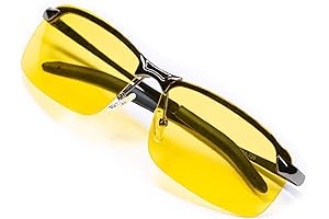 Stylish Night Vision Tac Glasses for Enhanced Night Driving