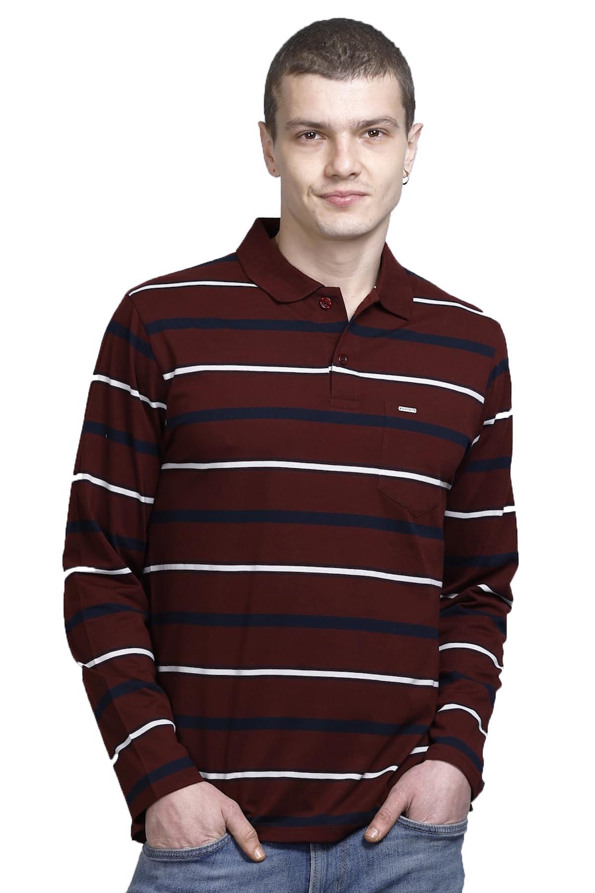 Cotton Polo T Shirts for Men with Pocket