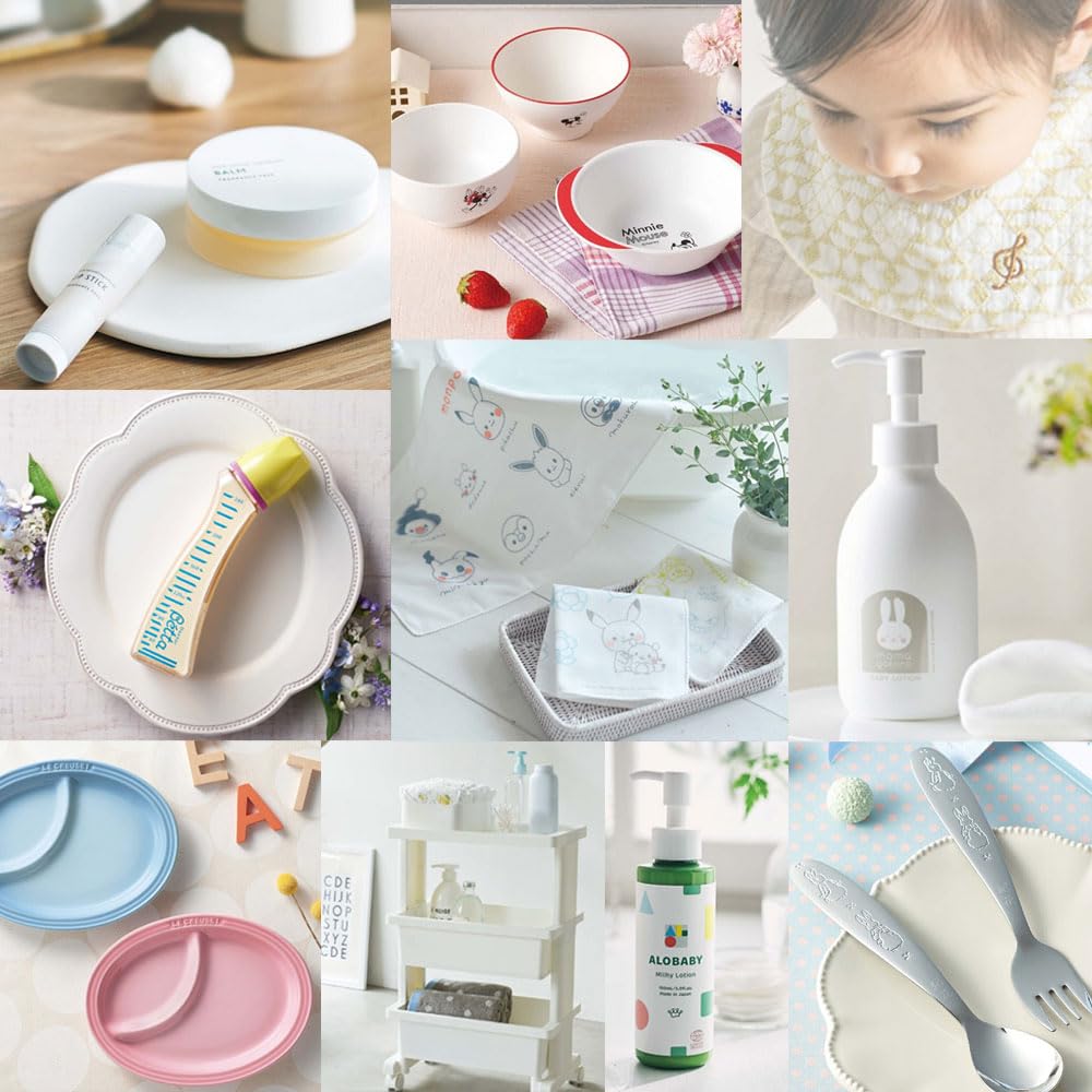Amazon.co.jp: 出産祝い専用プレミアムカタログギフト 熨斗(なかよし