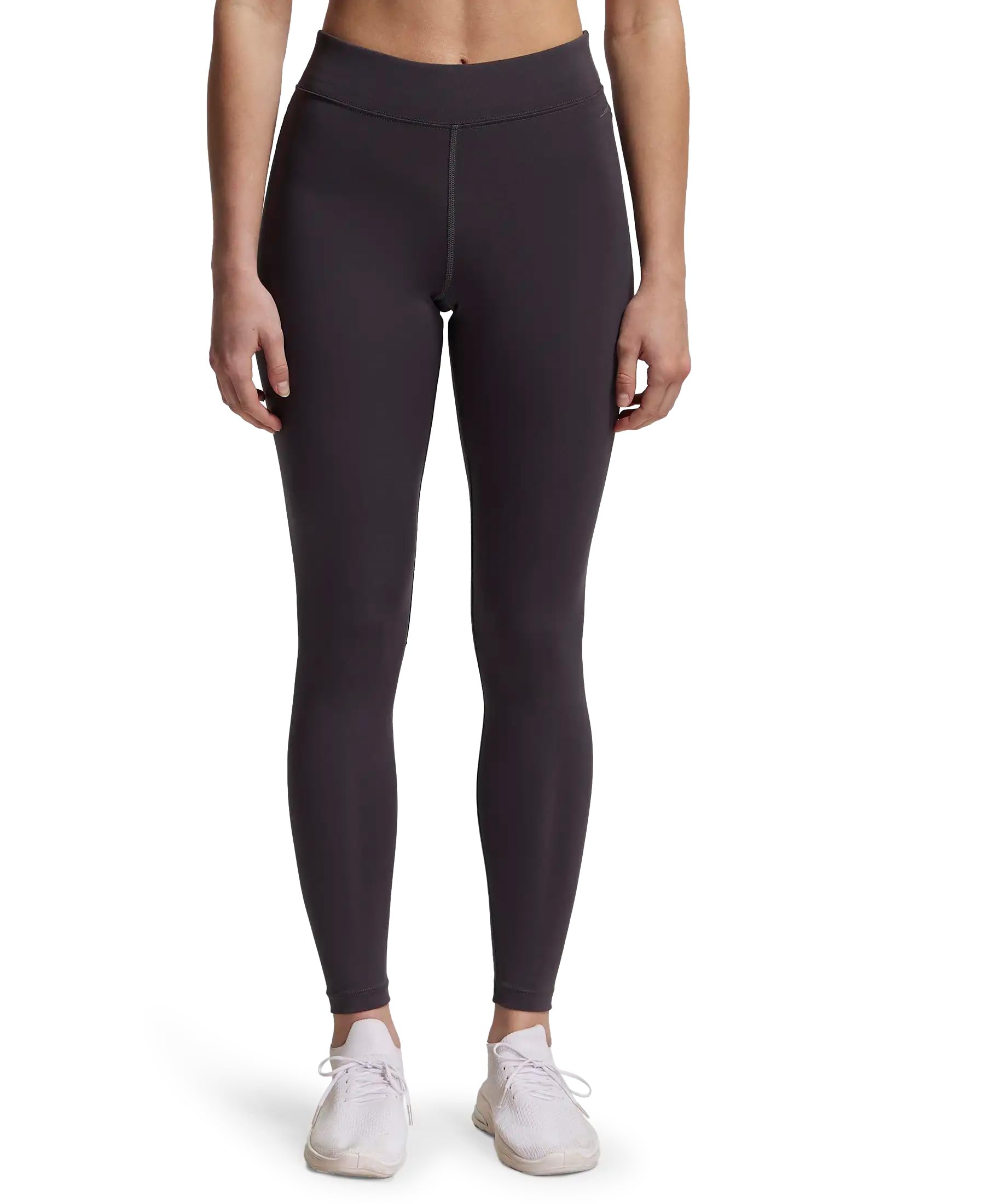 Jockey Women's Microfiber Elastane Stretch Performance Slim Fit Leggings with Stay Fresh & Stay Dry Technology_Style_MW20_Forged Iron_M