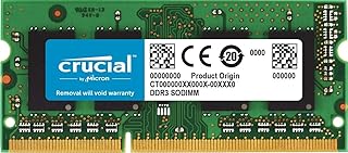 Crucial RAM CT51264BF160B 4GB DDR3 1600 MHz CL11 Laptop Memory