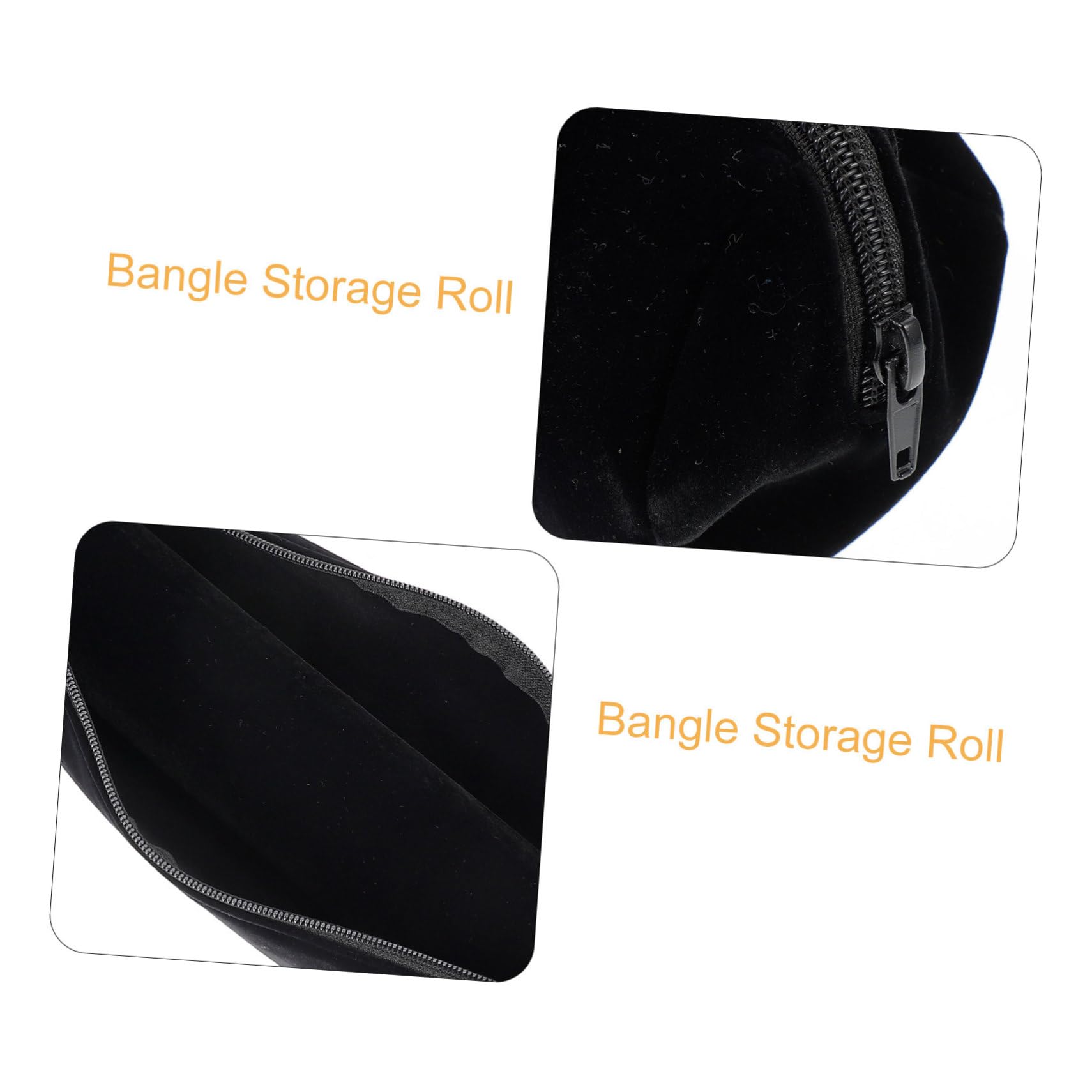 Didiseaon 1Set Stylish Watch Jewelry Storage Roll Portable Bracelet Packing Roll for Travel Display Soft Material Removable Design Cylindrical Shape for Safe Storage