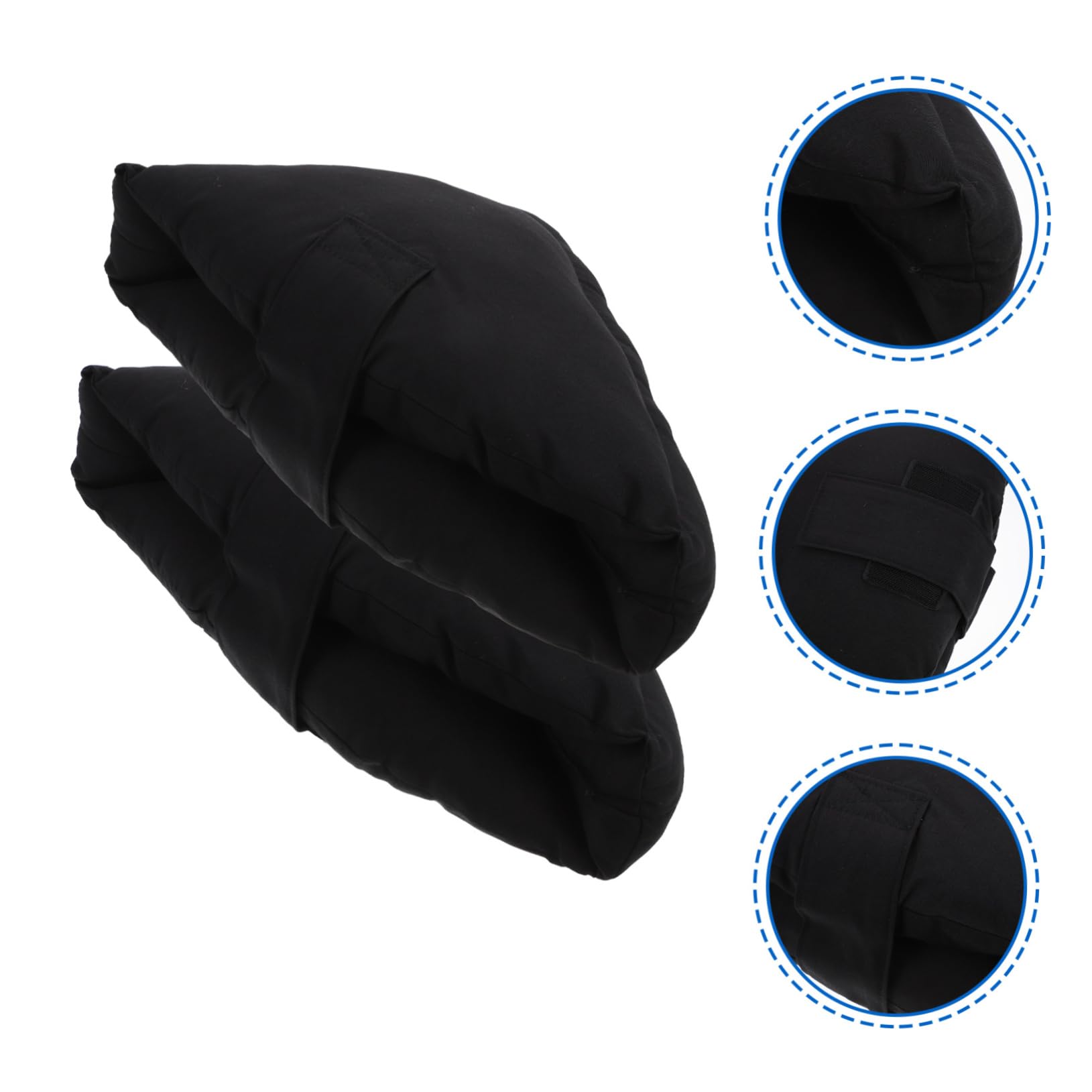 FRCOLOR Cuscino per Talloni in Cellulosa di Buona Qualità Protezione Elastica per Piedi Cuscini per Talloni per Uso Domestico Lavabili in Lavatrice