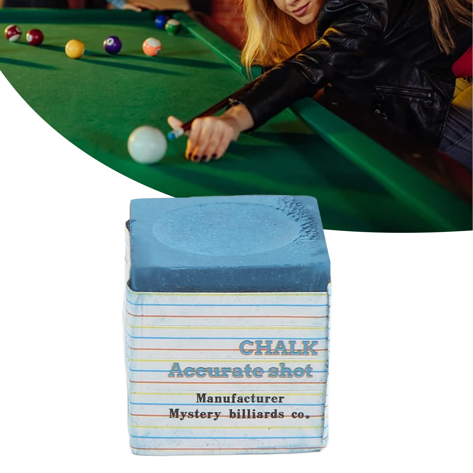 Cubes De Craie De Piscine - Accessoire Pour Tournois - Bleu