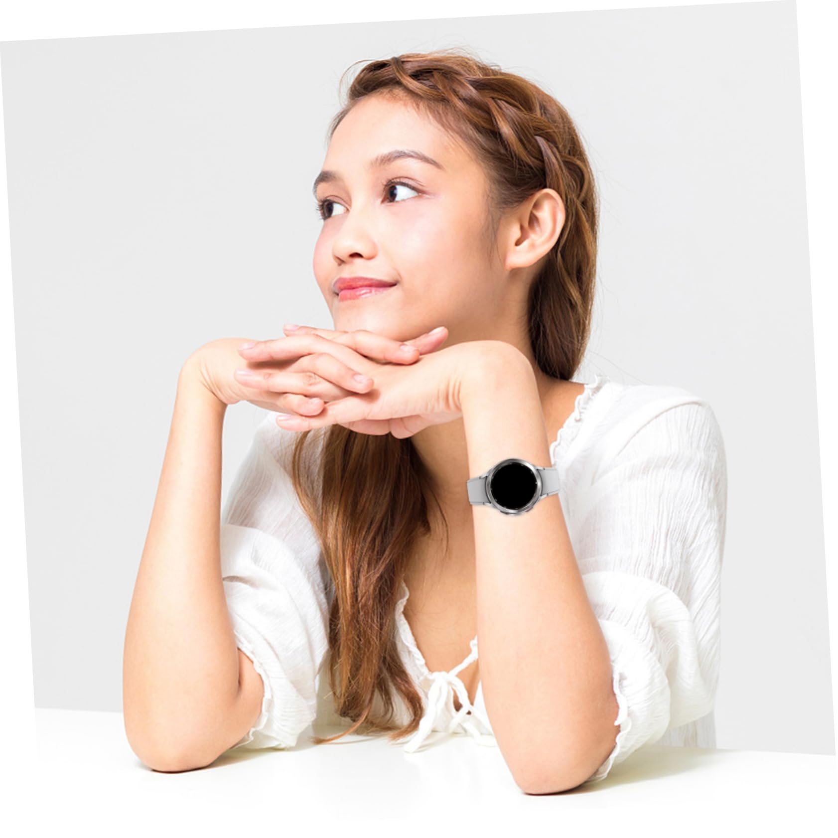 OSALADI 15stücke TPU Uhrenrahmen Schutzhülle Anti-Kratzer Bumper Für Watch Transparent Edler Schutz Für Uhrenkanten