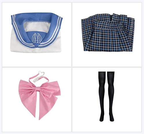 Miniatura 4 de Weixu Disfraz de anime Maizono Sayaka para cosplay, uniforme escolar, disfraz de Halloween y carnaval