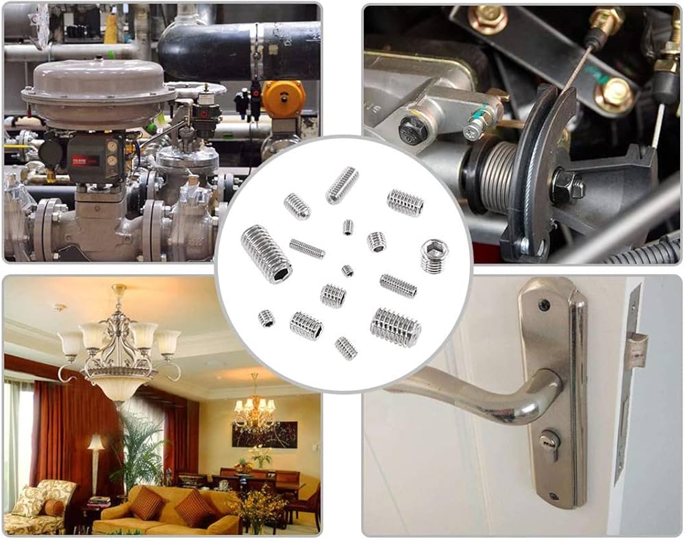 Amazon | Elantek 24種類 #2-56 から 3/8-16 SAE 304-ステンレス