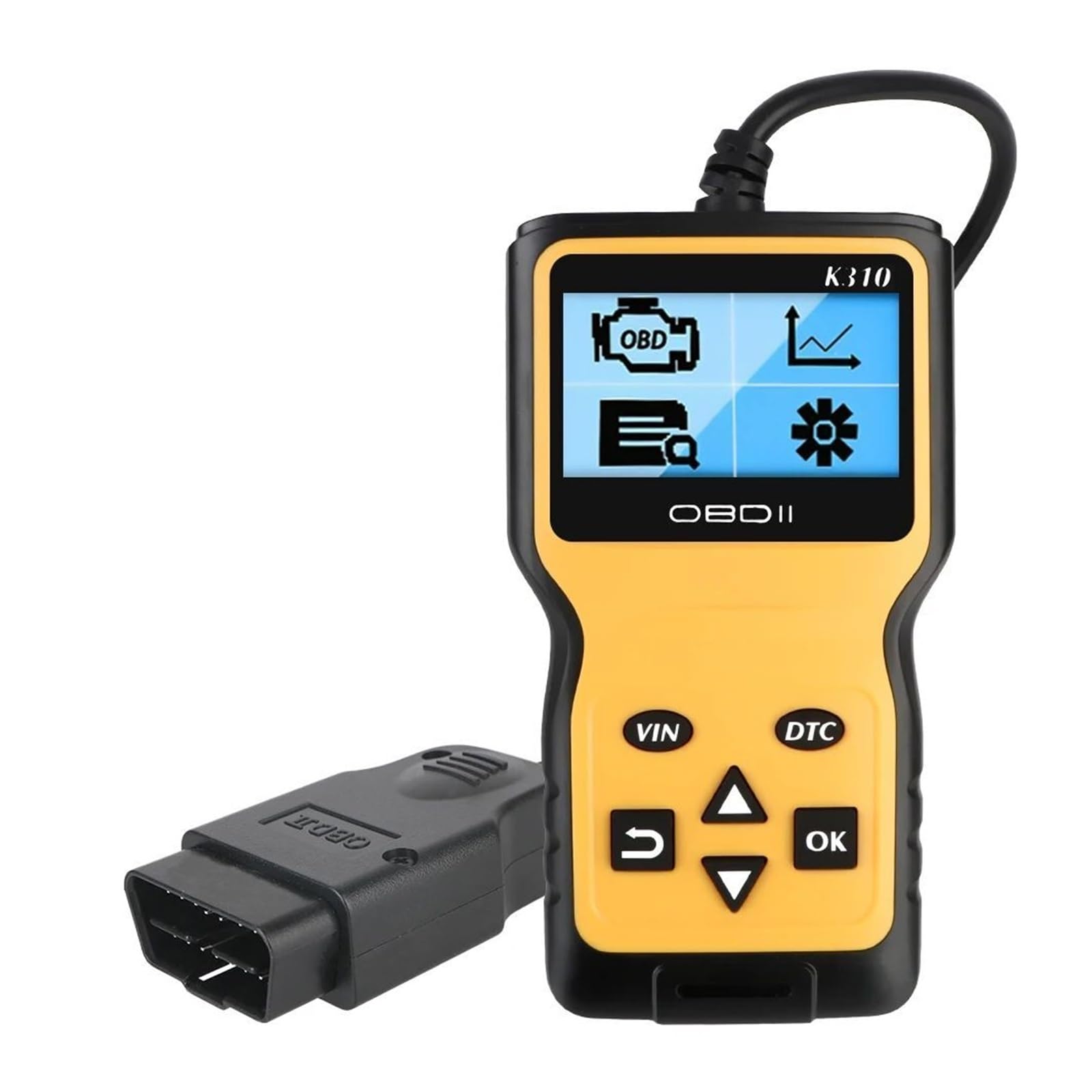 Amazon.co.jp: 自動車故障診断機 K310 OBD2 コードリーダー車診断