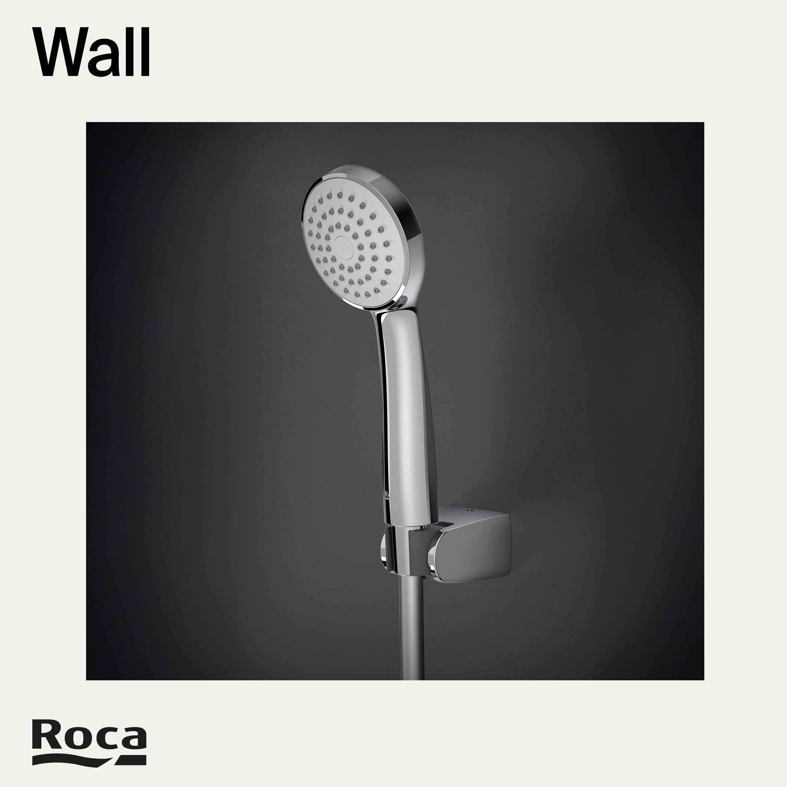 Roca,Wall,Soporte articulado para ducha de mano,A5B5350C00