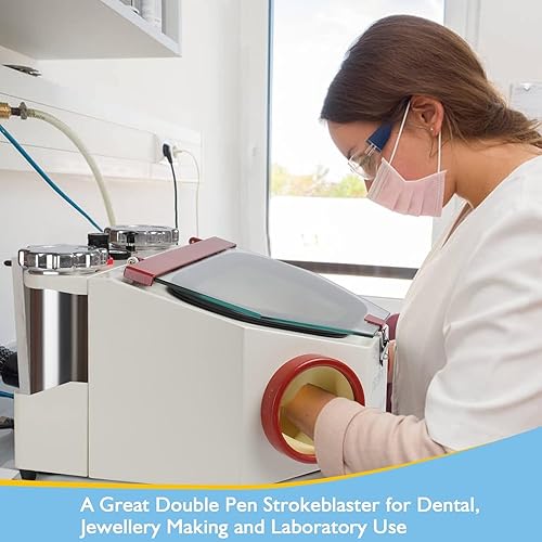 Miniatura 6 de Equipo de laboratorio dental - máquina de tratamiento de superficies con 2 plumas