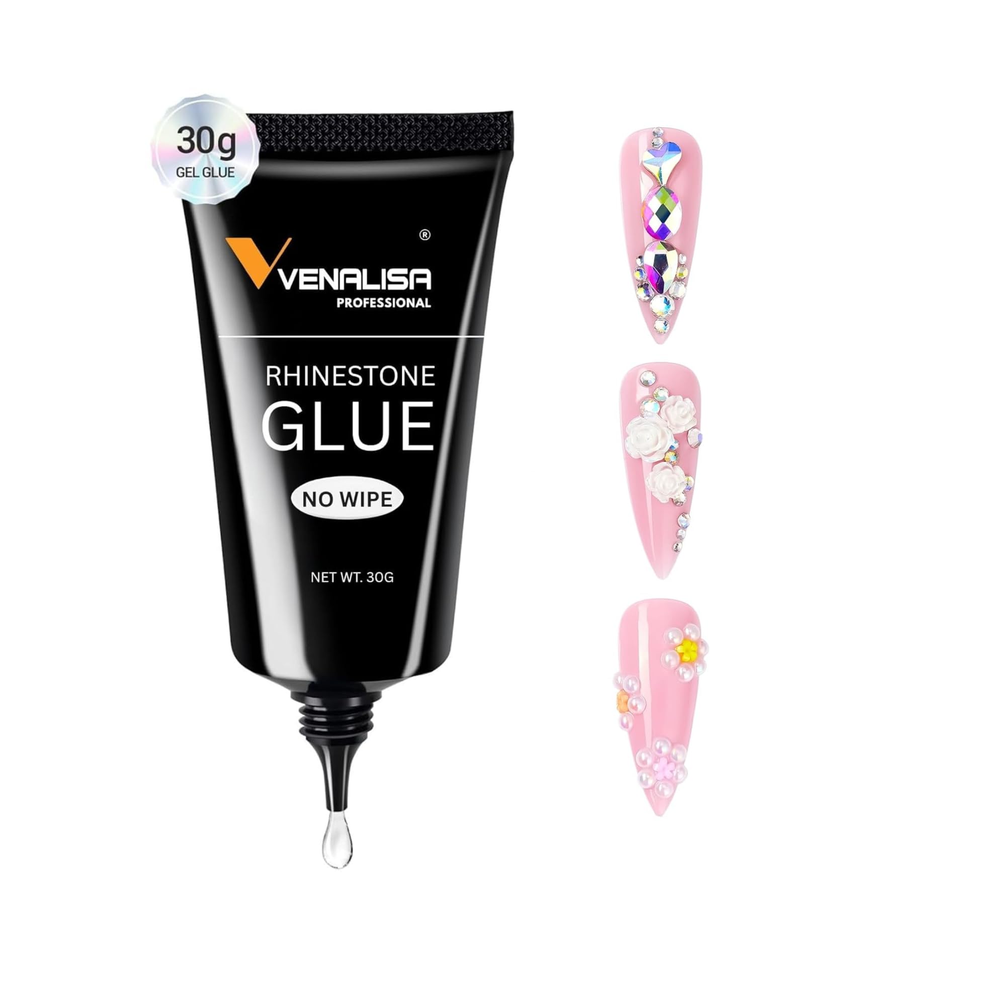 VENALISA Nail Rhinestone Glue - Super Strong Adhesive -1
