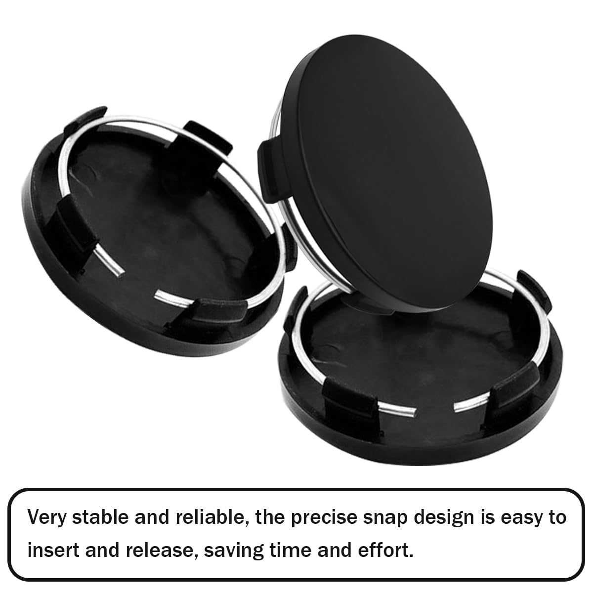 Tapas Para Llantas De Coche 4 Tapacubos Universales 60 Mm Plateados - Embelecedor Llantas, Diámetro Interior 56 Mm, Fácil Instalación Tapacubos Para Llantas De Coche