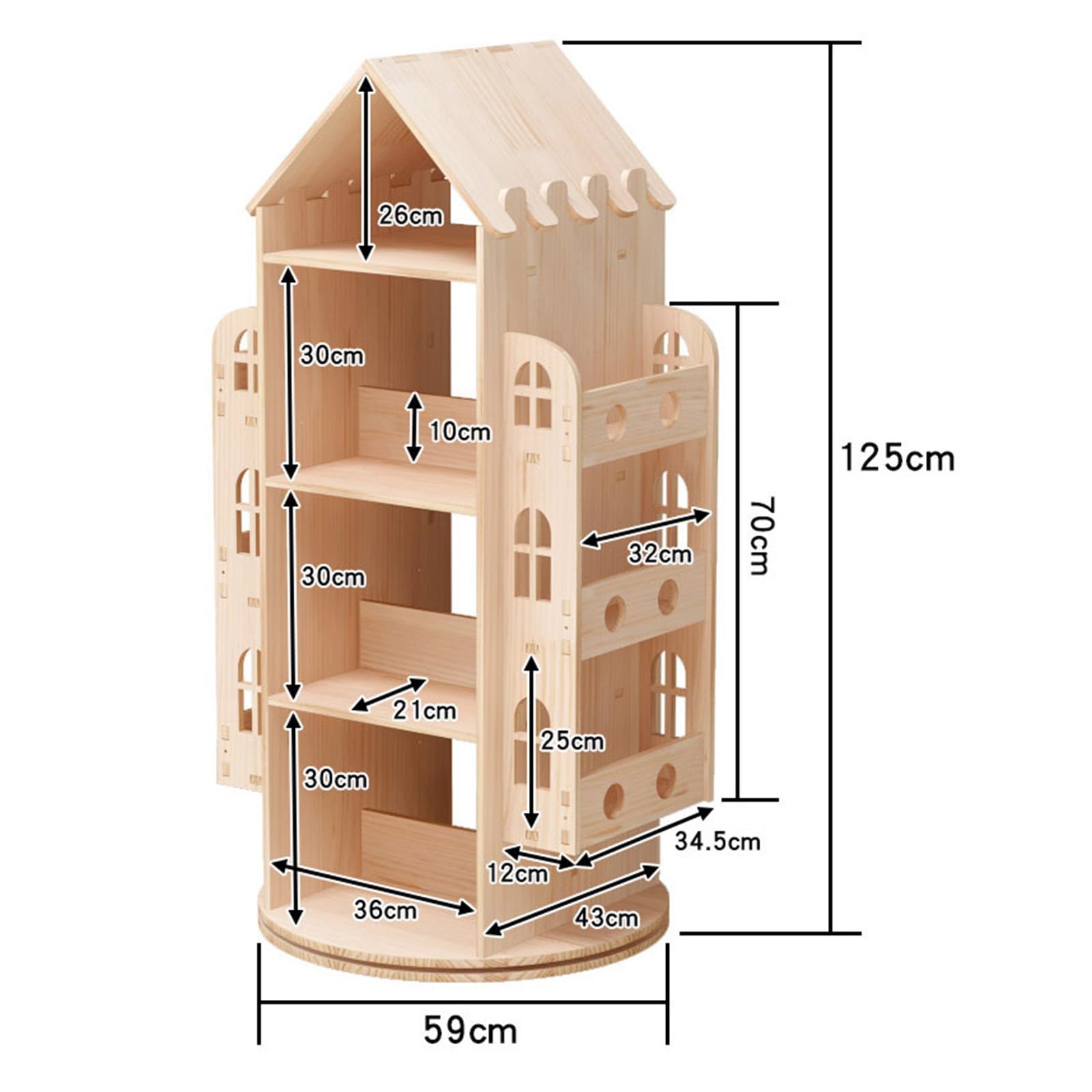 美品」木製4段本棚 引き出し3つ付き 美品」木製4段本棚 引き出し3つ