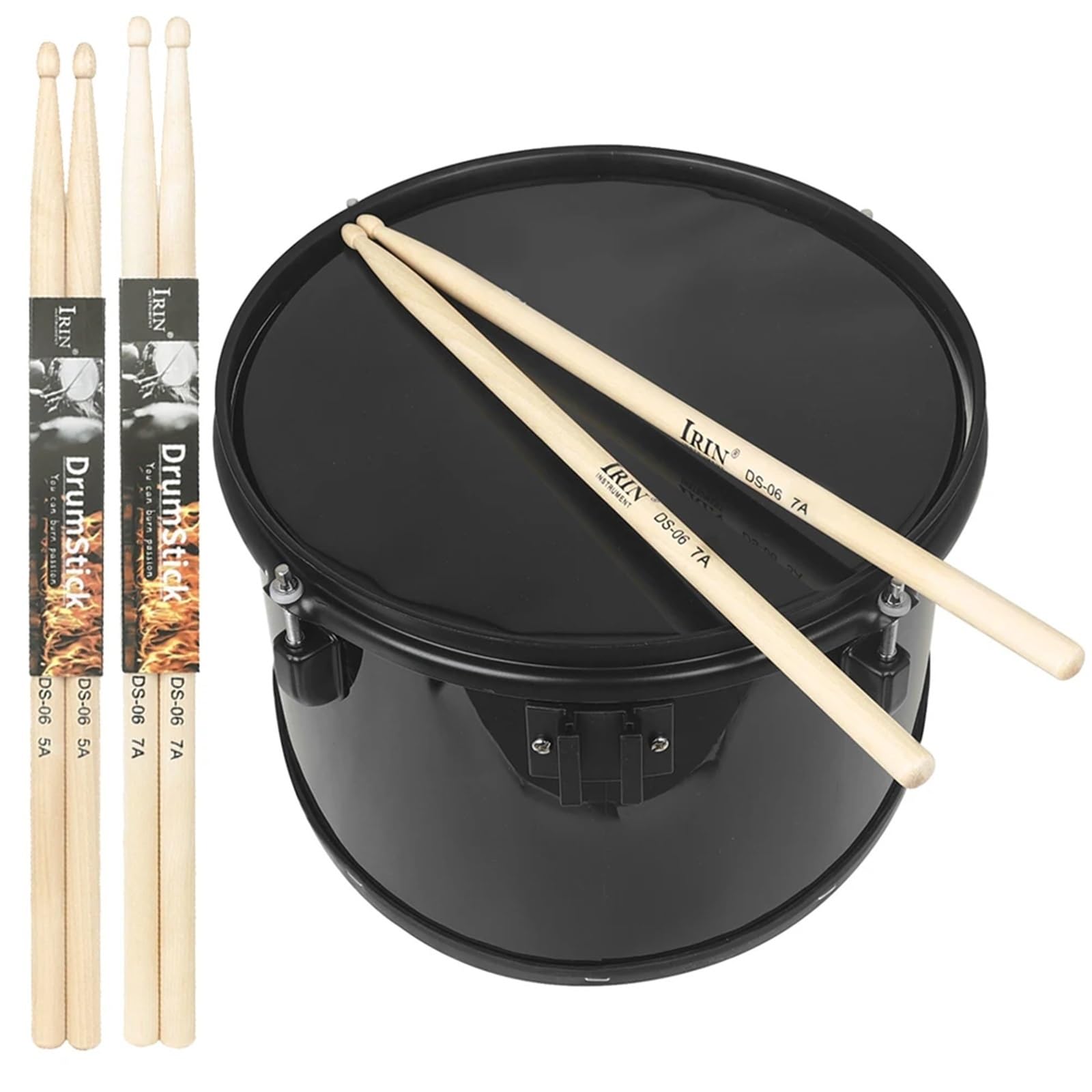 TrommelstöCke Wood Drum Sticks 5A 7A Classic Maple Wood Teardrop Head Drumsticks Musical Instruments Accessories for Adult Kids FüR Schlagzeug