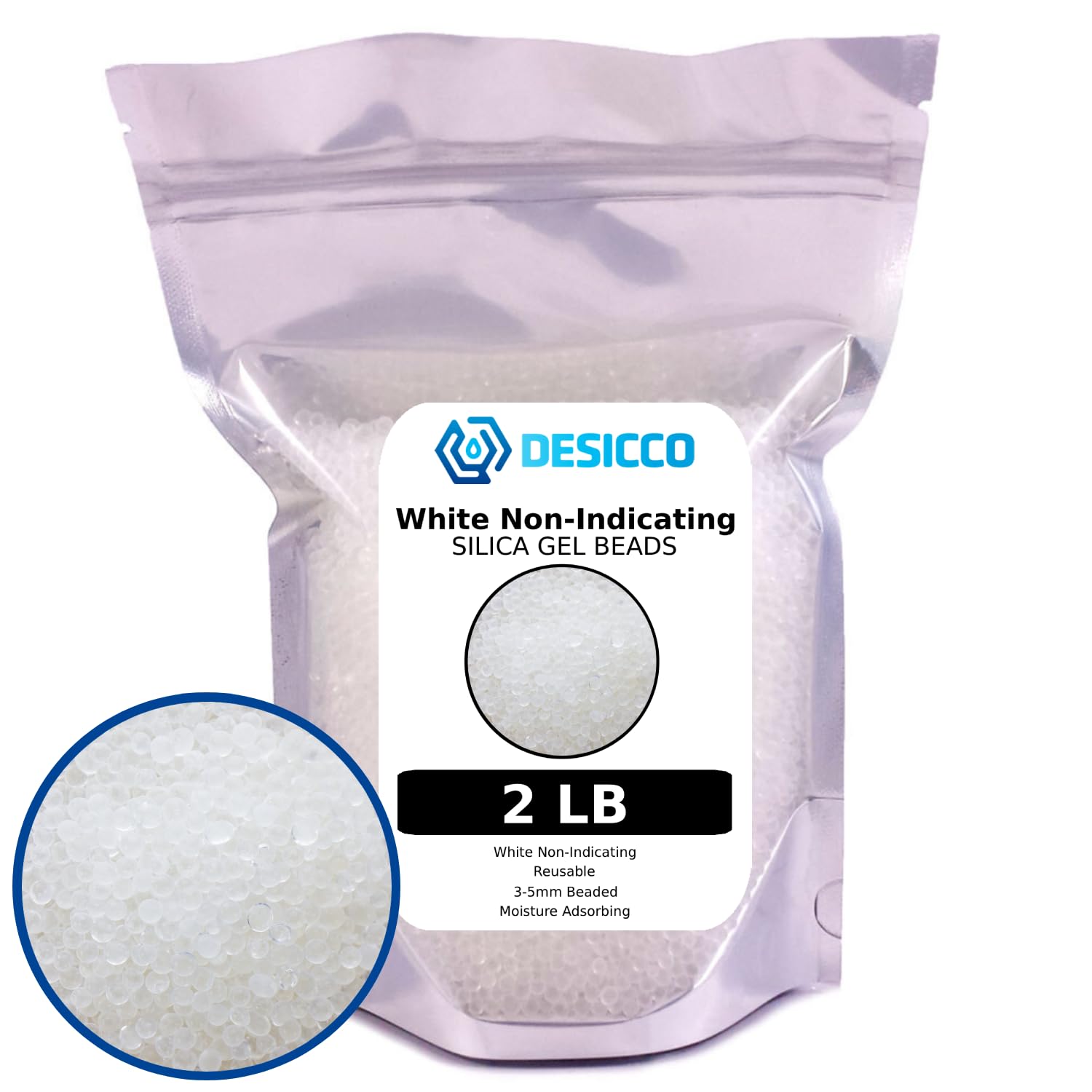 Sukh Pure White Silica Desiccant Beads 430G - Indicating Silica Gel - View #7