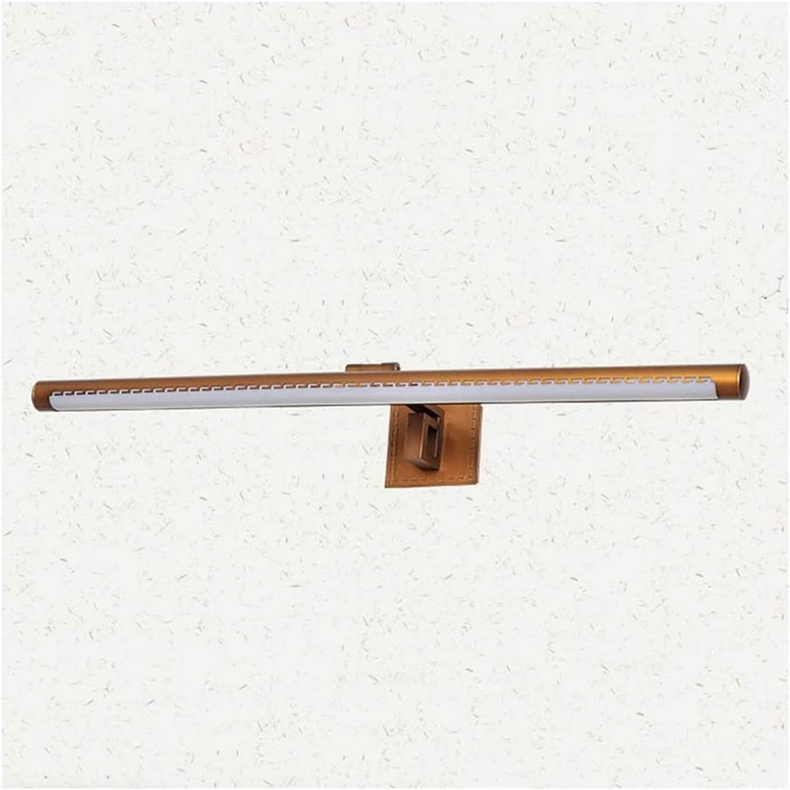 Lampe murale de maquillage style chinois en bois et LED blanche chaude 54cm