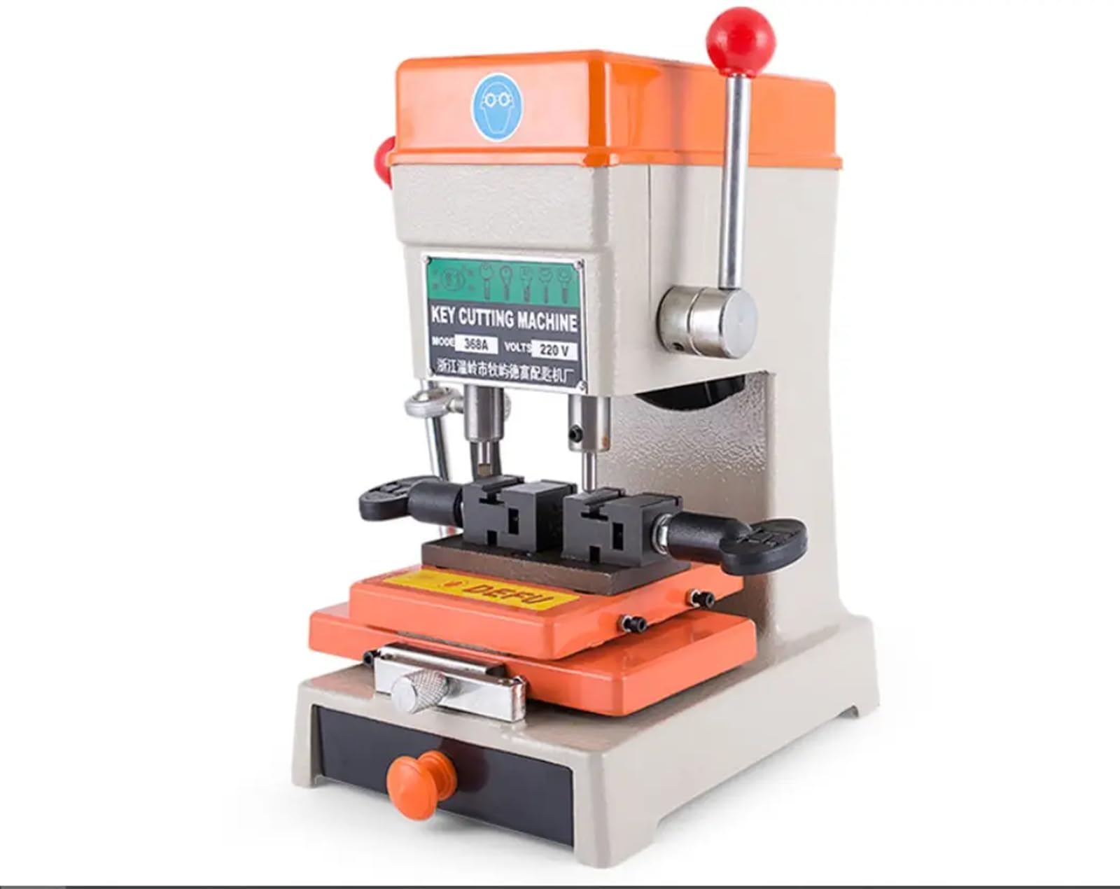 Machine de copie de clé automatique avec système de découpe