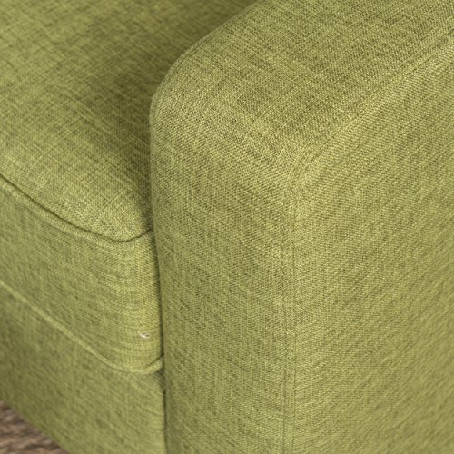 Sillón Tela Plegable Verde miniatura 4