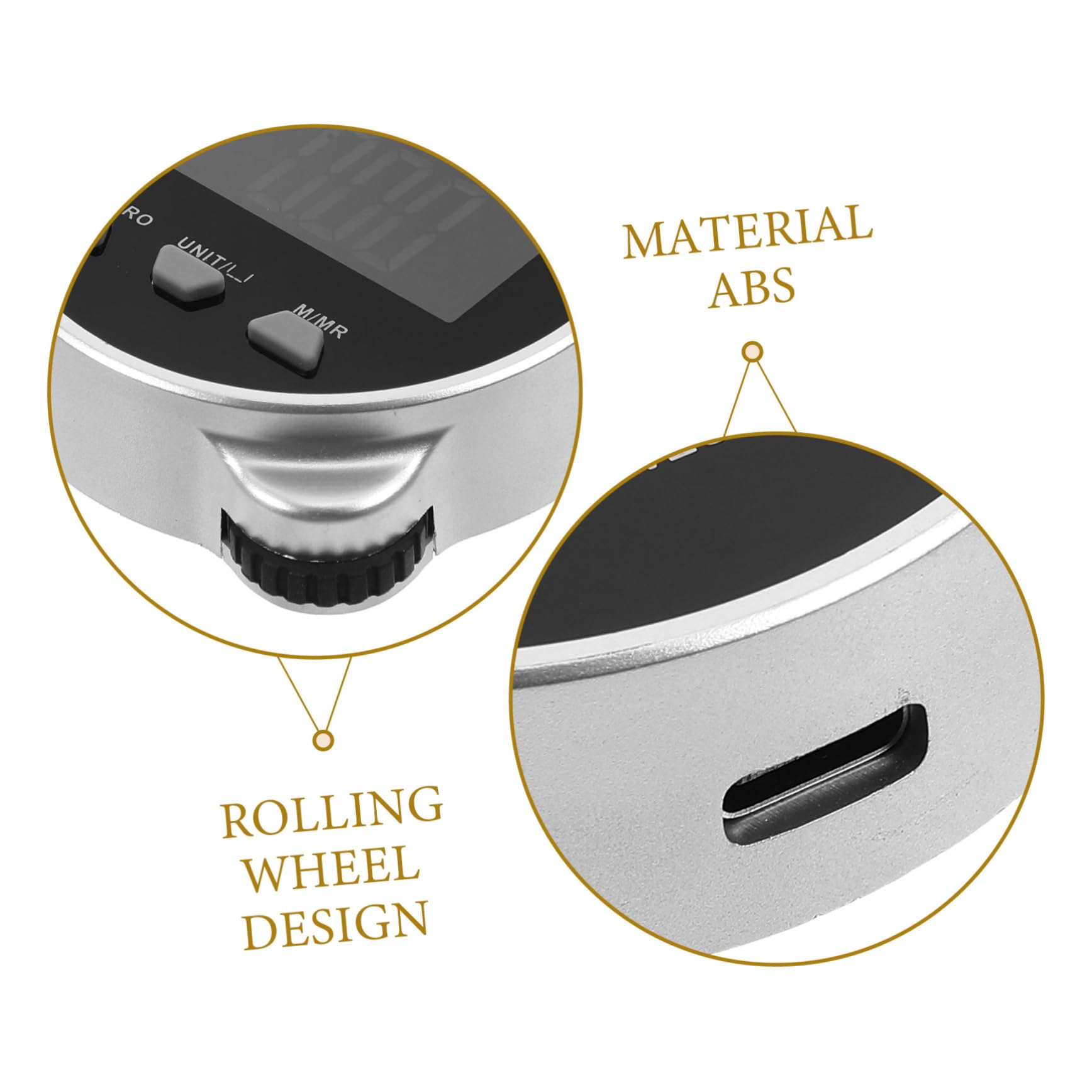 Regla De Rodillos Digital Cinta Métrica Digital Para Herramienta Electrónica Cinta Métrica Corporal Para Diámetros De Grifos y Superficies Irregulares